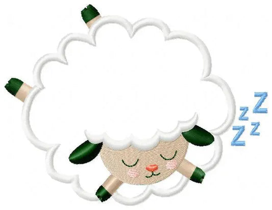 Sheep embroidery design - Lamb embroidery designs machine embroidery pattern - baby embroidery file newborn embroidery sheep applique design Marcia Embroidery