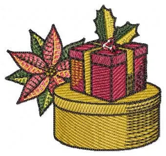 Xmas embroidery designs - Presents embroidery design machine embroidery pattern - Christmas embroidery file - Christmas Gifts design pes jef Marcia Embroidery