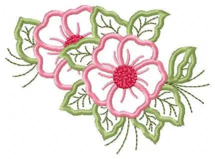 Flowers embroidery designs - Flower embroidery design machine embroidery pattern - floral applique flower applique - flower embroidery file Marcia Embroidery
