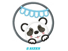 Charger l&#39;image dans la galerie, Panda embroidery design - Animal embroidery designs machine embroidery pattern - baby boy embroidery file - Panda applique design download
