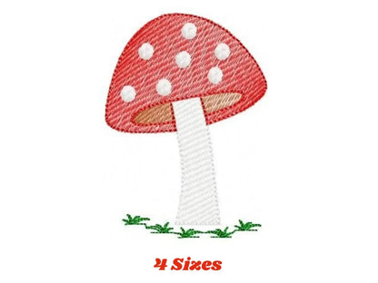 Mushroom embroidery designs - Toad machine embroidery pattern - Fairytale Forest Garden file - Instant digital download pes jef dst hus vp3 Marcia Embroidery