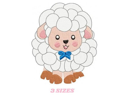 Sheep embroidery design - Lamb embroidery designs machine embroidery pattern - baby boy embroidery file - newborn embroidery sheep design Marcia Embroidery