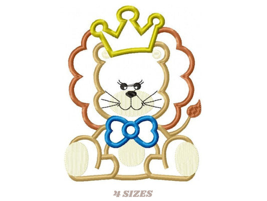 Lion embroidery designs - Safari embroidery design machine embroidery pattern - Animal embroidery file - lion applique design lion pattern