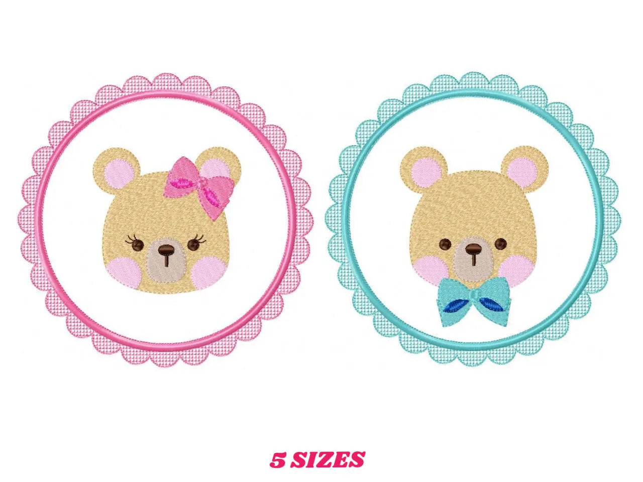 Mouse embroidery designs - Frame embroidery design machine embroidery pattern - boy kid embroidery file - baby girl embroidery mouse design Marcia Embroidery