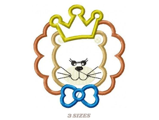 Lion embroidery designs - Lion King embroidery design machine embroidery pattern - Animal embroidery file - lion applique instant download Marcia Embroidery