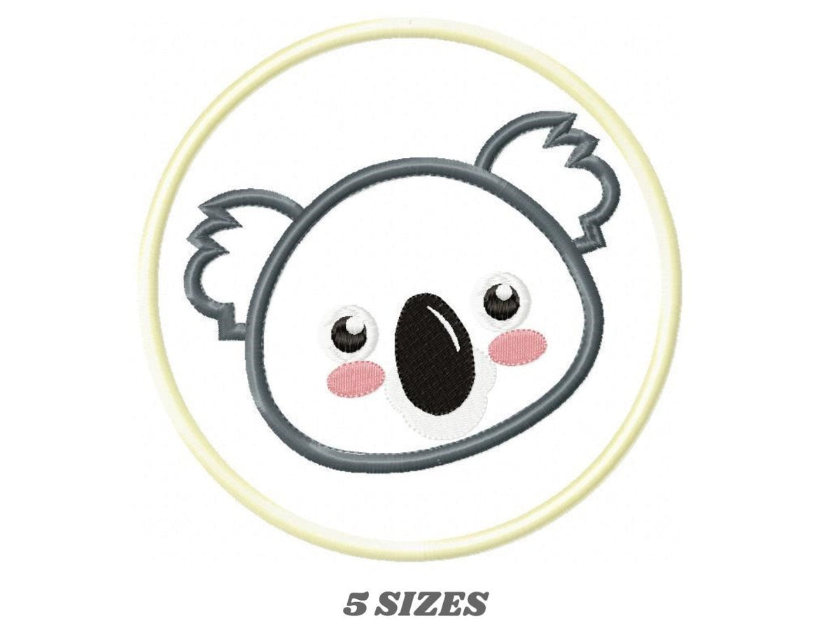 Koala embroidery design - Koalas embroidery designs machine embroidery ...