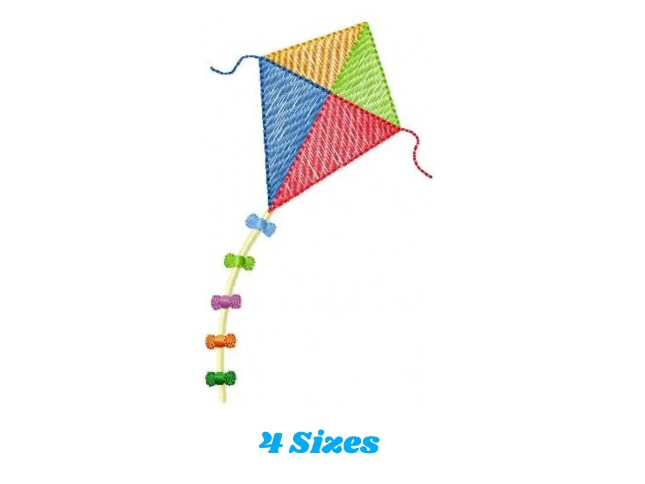 Kite embroidery designs - Baby Boy toy machine embroidery pattern - Kid toy embroidery file - Sky flying kites - Instant digital download Marcia Embroidery