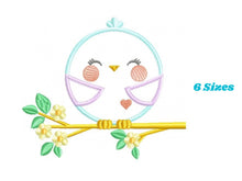 Charger l&#39;image dans la galerie, Bird embroidery designs - Dove on Branch embroidery design machine embroidery pattern - instant download boy embroidery girl embroidery file
