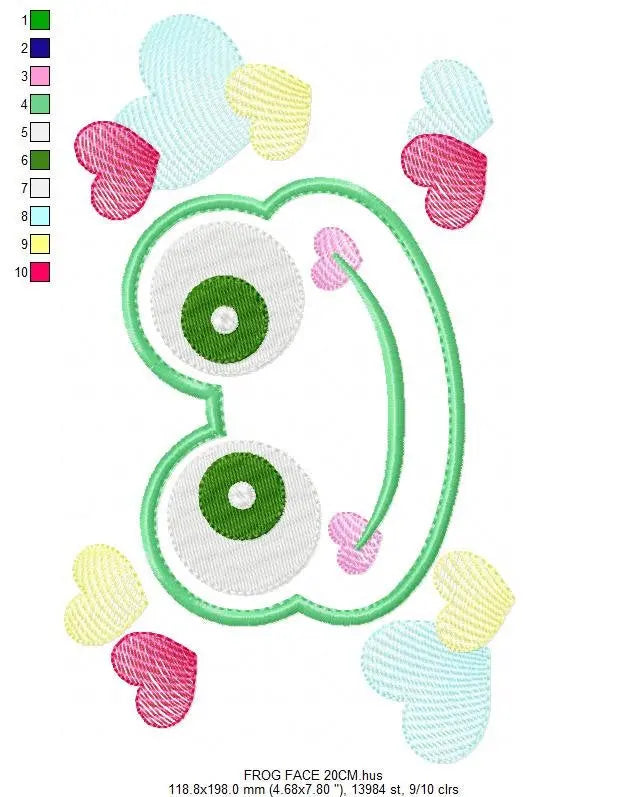 Frog embroidery designs - Animal embroidery design machine embroidery pattern - Baby boy embroidery file - frog applique design download Marcia Embroidery
