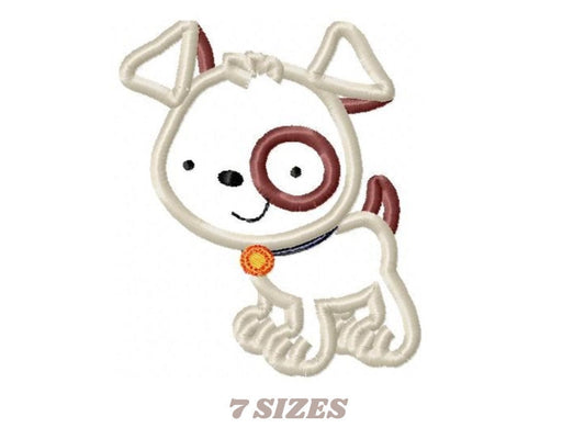 Dogs embroidery designs - Dog embroidery design machine embroidery pattern - puppy embroidery file - dog applique design instant download
