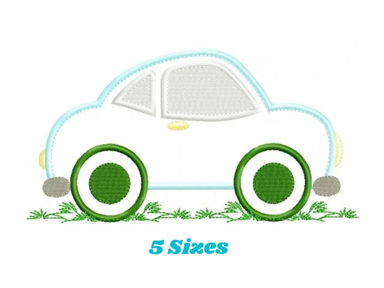 Car embroidery designs - Automobile Vehicle machine embroidery pattern - Car applique design - baby boy file - Instant digital download pes Marcia Embroidery