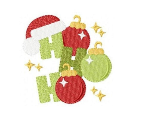 Xmas embroidery designs - Santa Claus embroidery design machine embroidery pattern - Ho ho ho embroidery file instant download Christmas