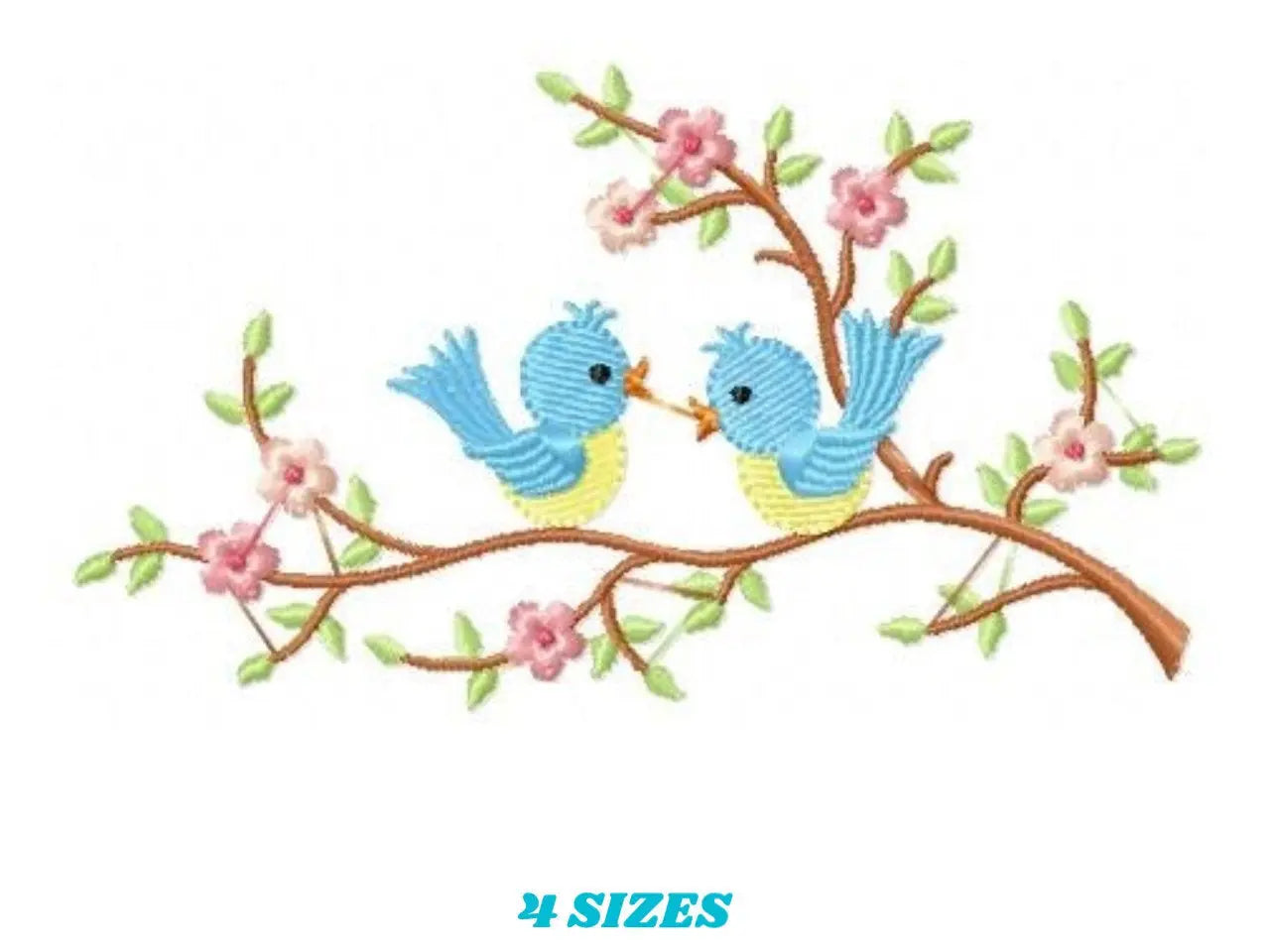 Bird embroidery designs - Birds embroidery design machine embroidery pattern - instant download - baby girl embroidery file instant downlaod Marcia Embroidery