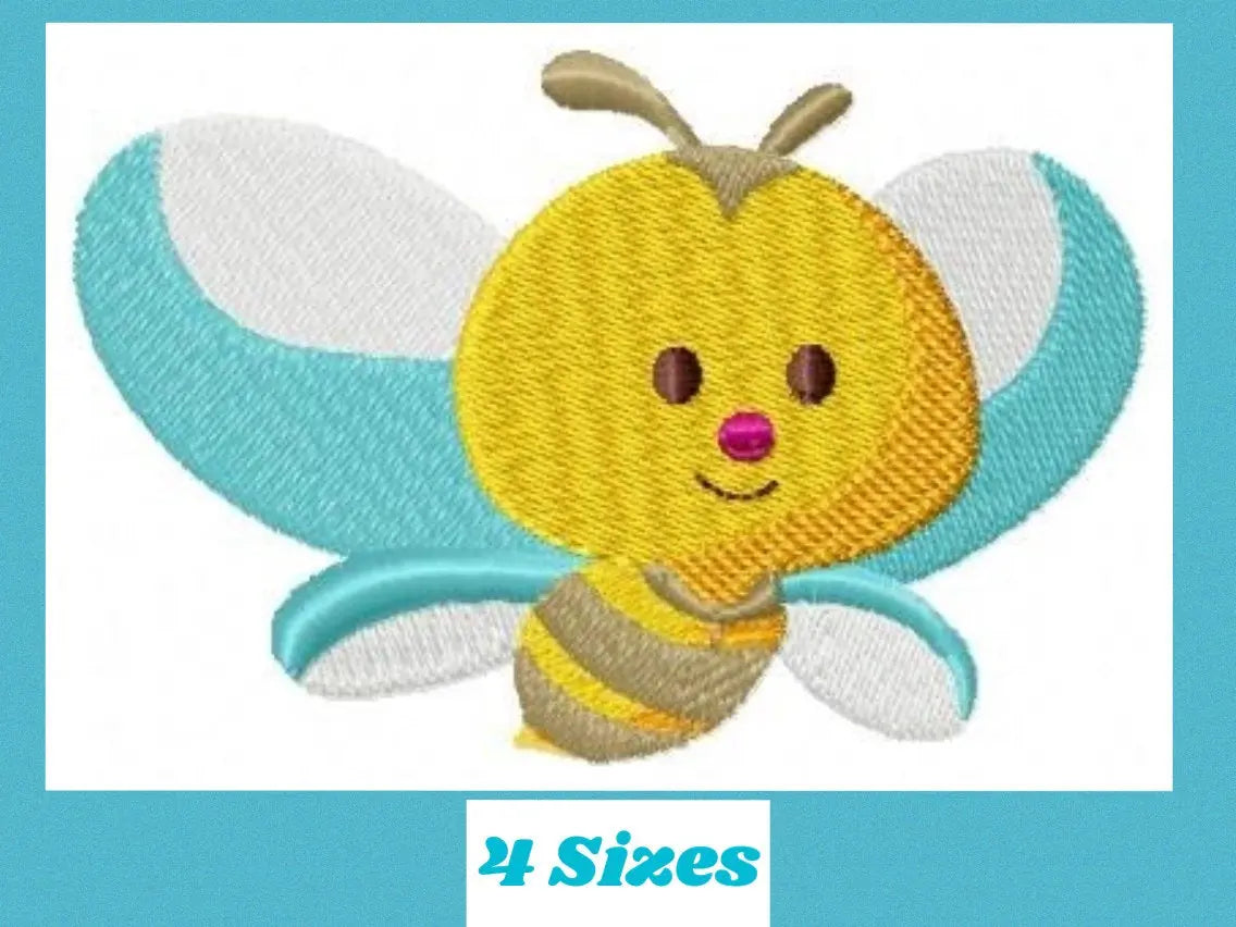 Bee embroidery design - Bees embroidery designs machine embroidery pattern - baby girl embroidery file - honey bee applique design newborn Marcia Embroidery