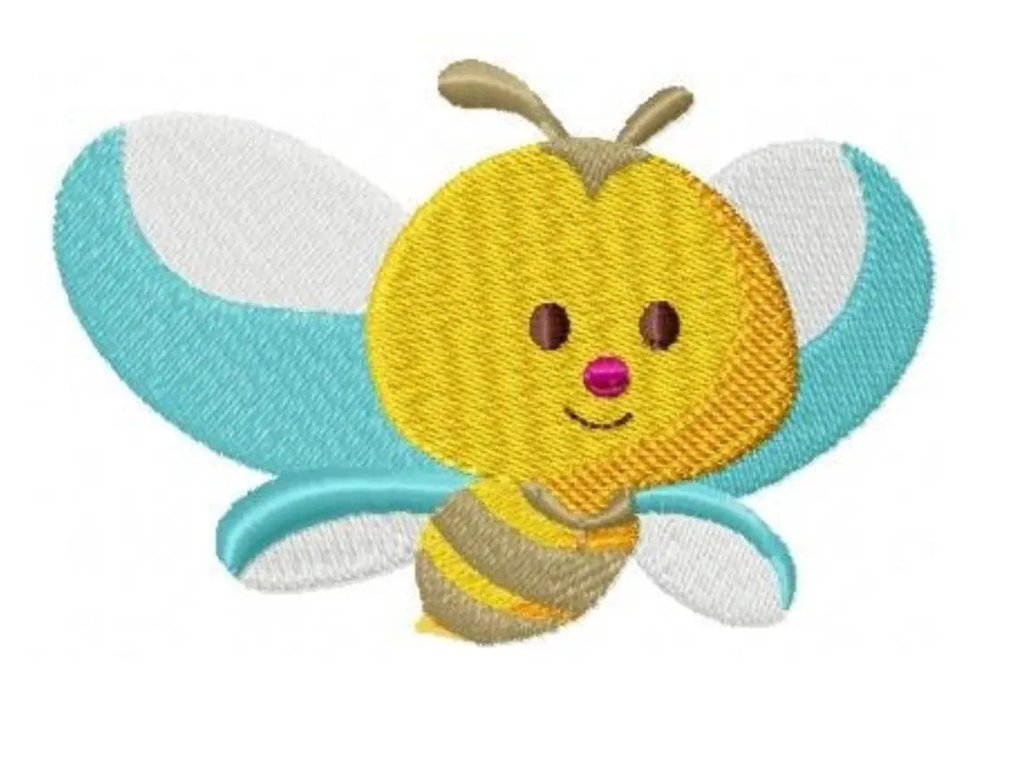 Bee embroidery design - Bees embroidery designs machine embroidery pattern - baby girl embroidery file - honey bee applique design newborn Marcia Embroidery