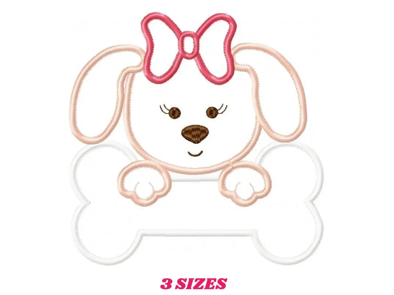 Dogs embroidery designs - Dog embroidery design machine embroidery pattern - puppy embroidery file - girl embroidery dog applique design Marcia Embroidery