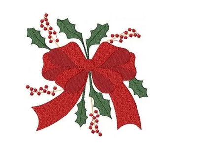 Xmas Mistletoe embroidery designs - Santa Claus embroidery design machine embroidery pattern - Mistletoe embroidery file instant download Marcia Embroidery