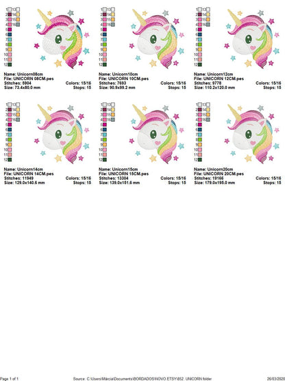 Unicorn embroidery designs - Baby Girl embroidery design machine embroidery pattern - Unicorns embroidery file - newborn layette blanket pes