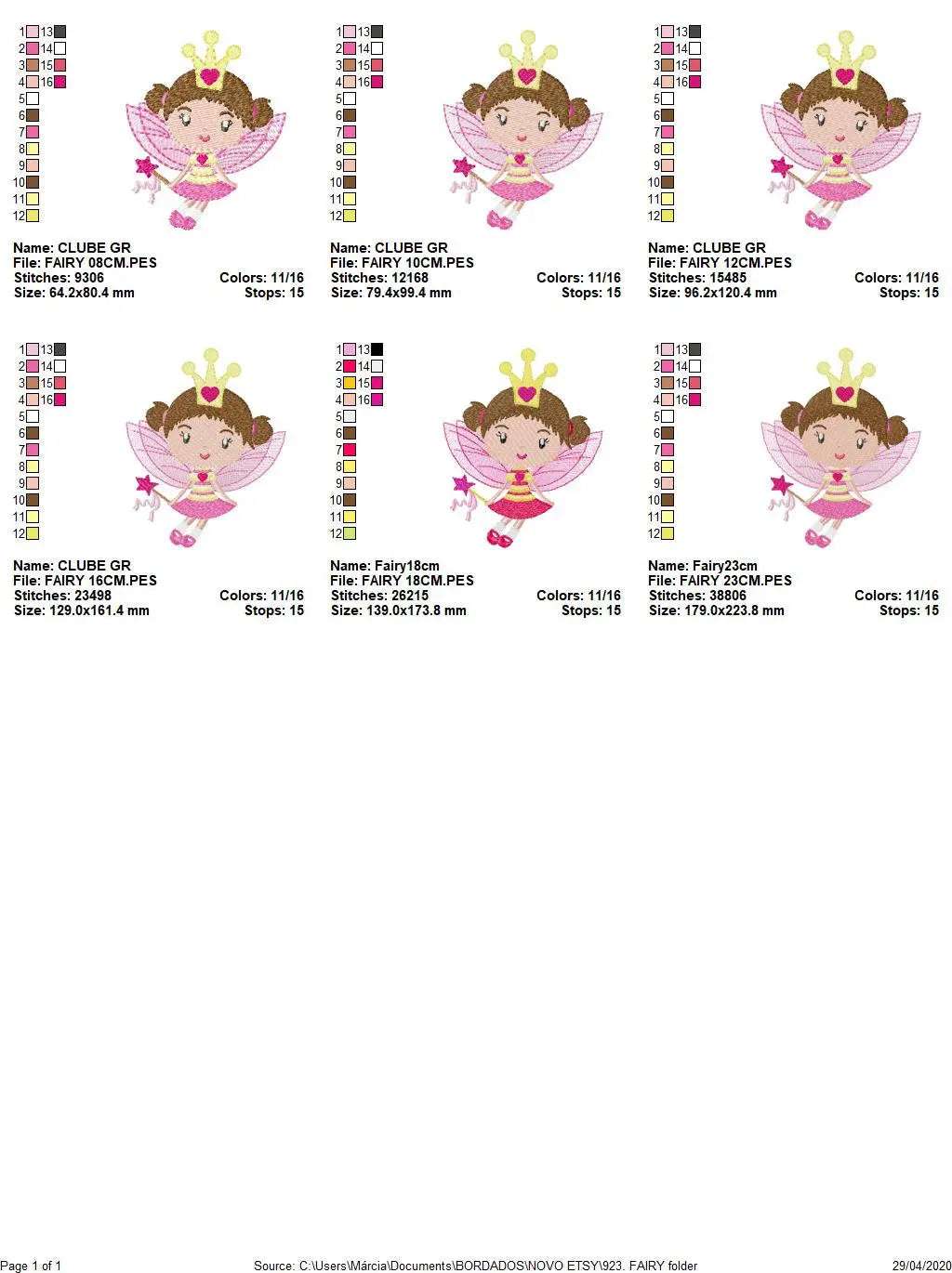 Fairy embroidery designs - Tooth fairy godmother embroidery design machine embroidery pattern - Baby girl embroidery file instant download Marcia Embroidery