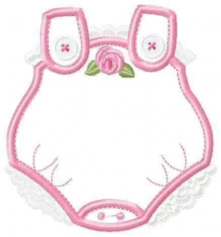 Baby Overall embroidery designs - Jumpsuit embroidery design machine embroidery pattern - Short tall romper playsuit - instant download pes Marcia Embroidery