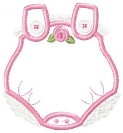 Baby Overall embroidery designs - Jumpsuit embroidery design machine embroidery pattern - Short tall romper playsuit - instant download pes Marcia Embroidery