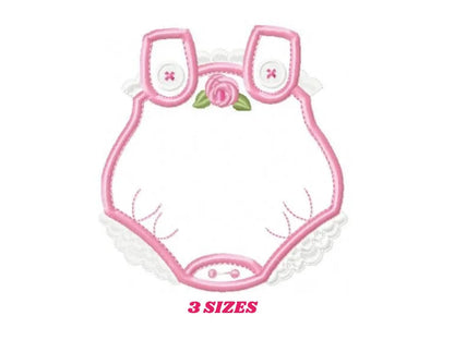 Baby Overall embroidery designs - Jumpsuit embroidery design machine embroidery pattern - Short tall romper playsuit - instant download pes Marcia Embroidery