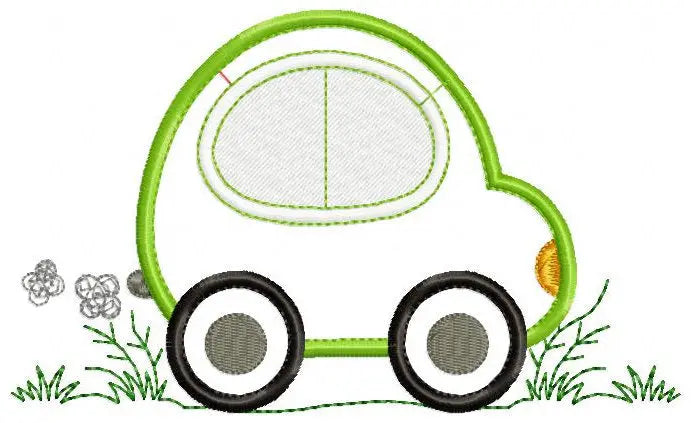 Car embroidery designs - vehicle embroidery design machine embroidery pattern - automobile embroidery file - car applique boy embroidery Marcia Embroidery