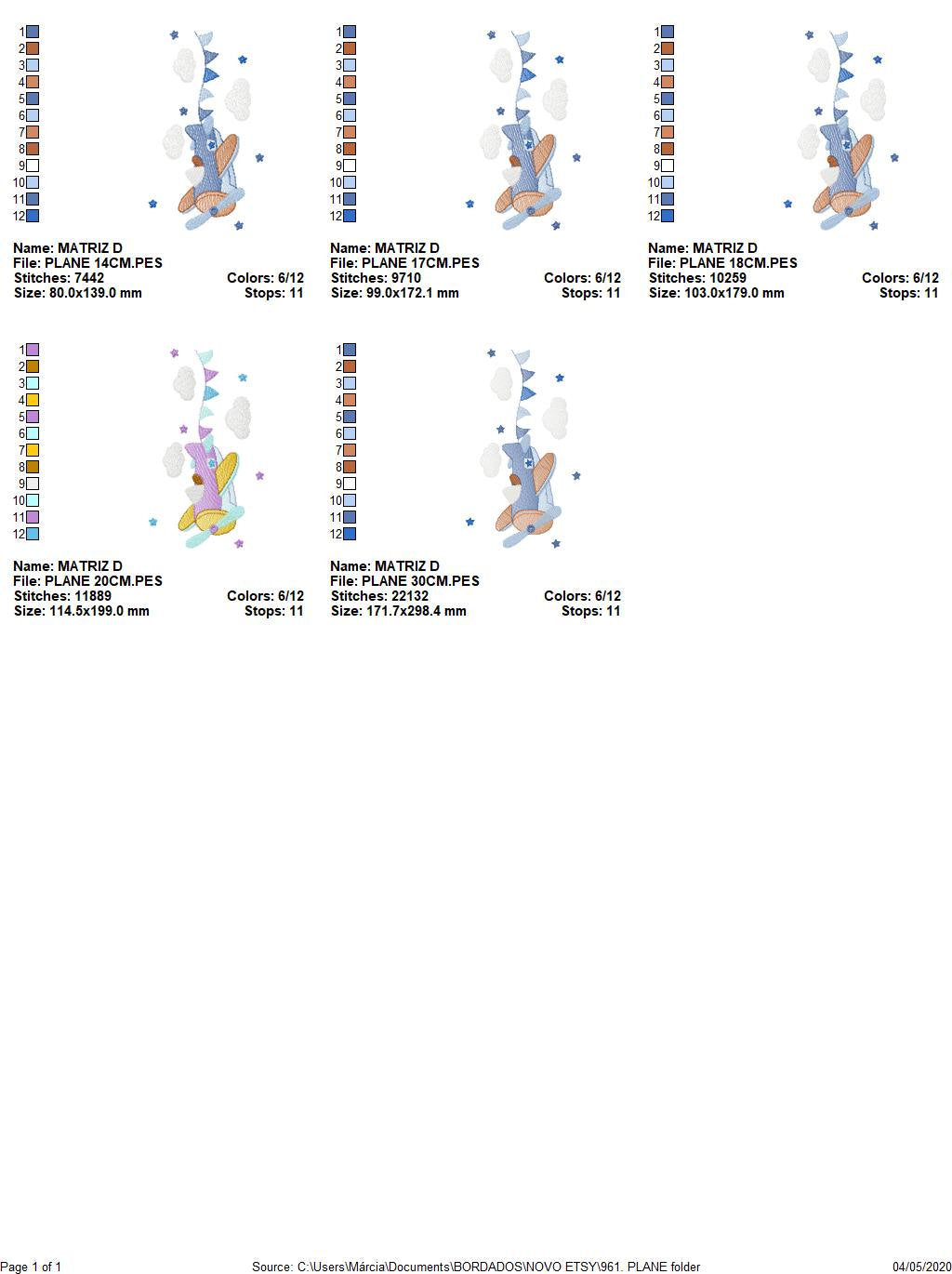 Plane embroidery designs - Airplane embroidery design machine embroidery pattern - Baby boy embroidery file - sky stars instant download