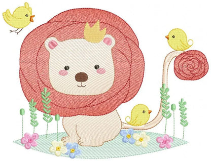 Lion embroidery designs - Safari embroidery design machine embroidery pattern - Baby boy embroidery file - king embroidery instant download Marcia Embroidery