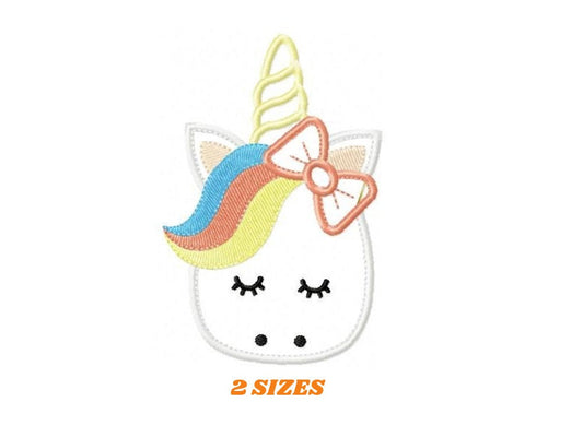 Unicorn embroidery designs - Baby Girl embroidery design machine embroidery pattern - Unicorns embroidery file - newborn towel blanket pes