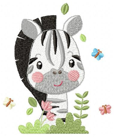 Zebra embroidery design - Animal embroidery designs machine embroidery pattern - Baby boy embroidery - Safari embroidery file Towel Shirt