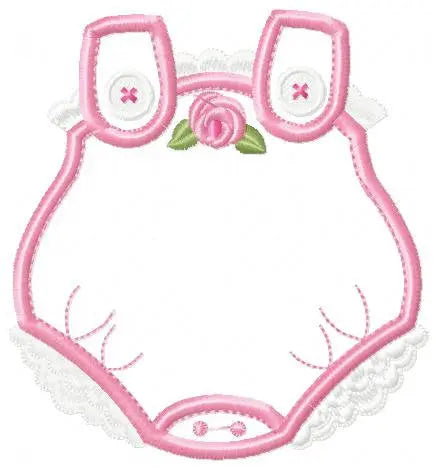 Baby Overall embroidery designs - Jumpsuit embroidery design machine embroidery pattern - Short tall romper playsuit - instant download pes Marcia Embroidery