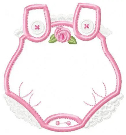 Baby Overall embroidery designs - Jumpsuit embroidery design machine embroidery pattern - Short tall romper playsuit - instant download pes Marcia Embroidery