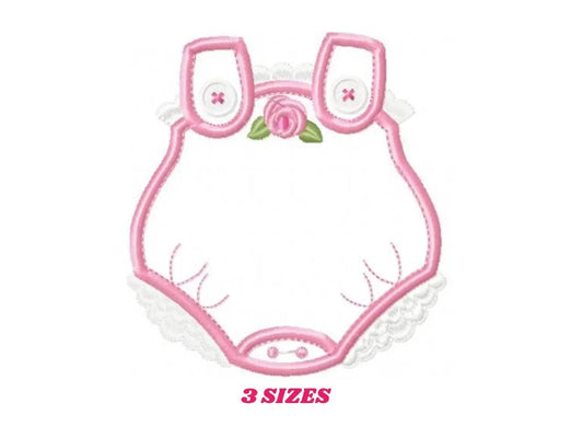 Baby Overall embroidery designs - Jumpsuit embroidery design machine embroidery pattern - Short tall romper playsuit - instant download pes Marcia Embroidery