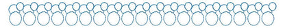 Border embroidery designs - Divider embroidery design machine embroidery pattern - Line embroidery file - tea towel embroidery flourish star Marcia Embroidery