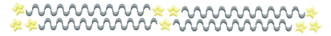 Border embroidery designs - Divider embroidery design machine embroidery pattern - Line embroidery file - tea towel embroidery flourish star Marcia Embroidery