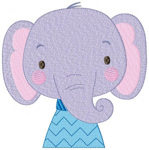 Elephant embroidery designs - Safari embroidery design machine embroidery pattern - Baby boy embroidery file - animal embroidery download