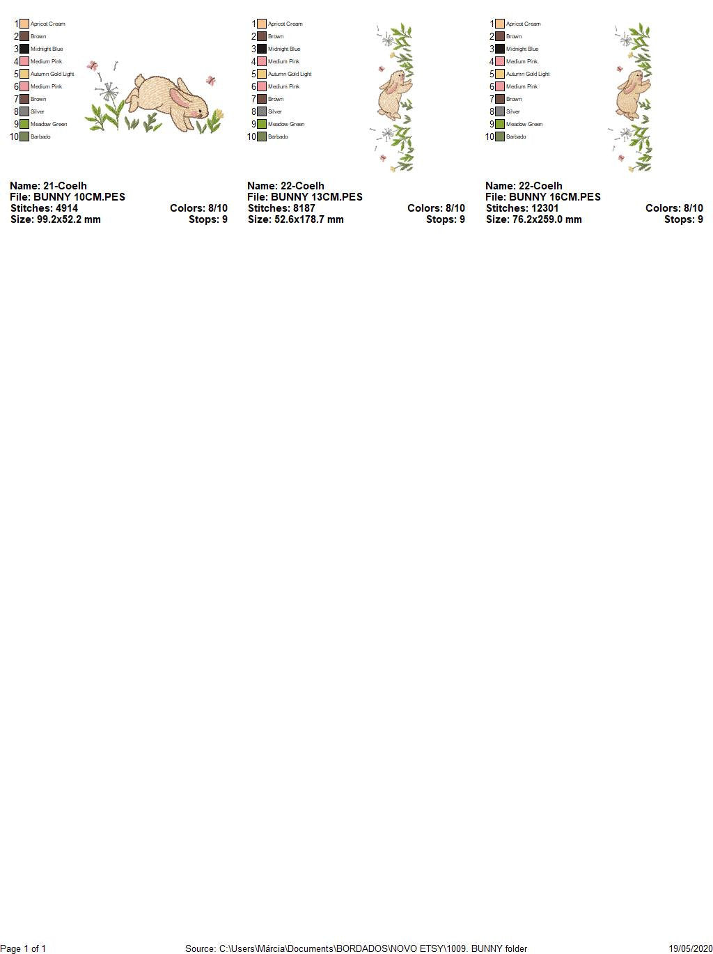 Bunny embroidery design - Animal embroidery designs machine embroidery pattern - Woodland animals embroidery file - instant download rabbit