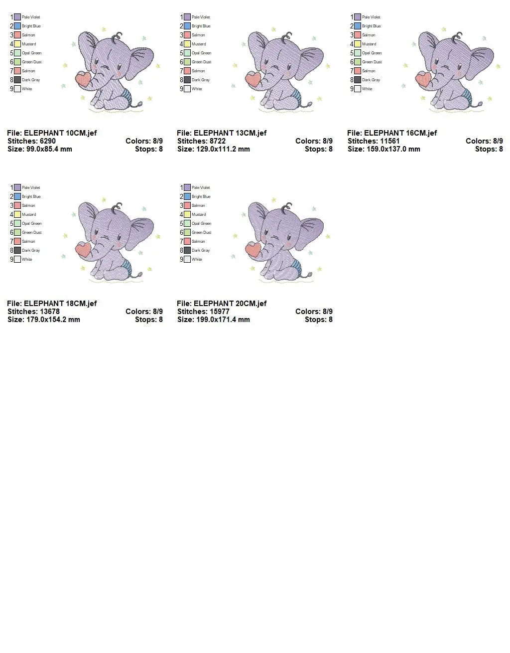 Elephant embroidery designs - Animal with heart and diaper embroidery design machine embroidery pattern - Baby boy embroidery - download Marcia Embroidery