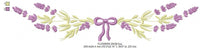 Carica l&#39;immagine nel visualizzatore di Gallery, Lavender embroidery designs - Spring flowers embroidery design machine embroidery pattern - Tea towel embroidery file - kitchen cloth apron
