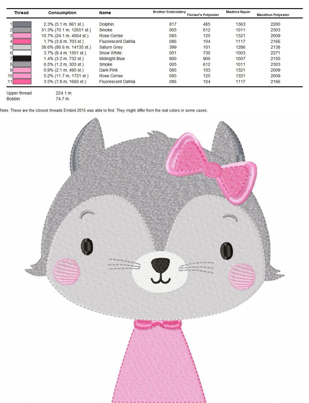 Cat embroidery designs - Safari embroidery design machine embroidery pattern - Baby girl  embroidery file - animal pet embroidery download Marcia Embroidery