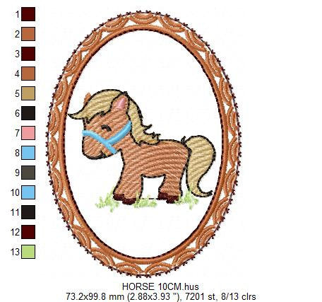 Farm embroidery designs - Cowboy embroidery design machine embroidery pattern - Cowgirl embroidery file - cow horse embroidery barn animals