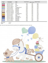 Carica l&#39;immagine nel visualizzatore di Gallery, Horse embroidery design - Baby Boy embroidery designs machine embroidery pattern - Dog embroidery file Cat embroidery - instant download
