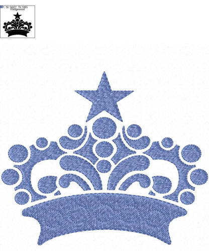 Crown embroidery designs - King crown embroidery design machine embroidery pattern - Prince Crown design - princess queen instant download Marcia Embroidery