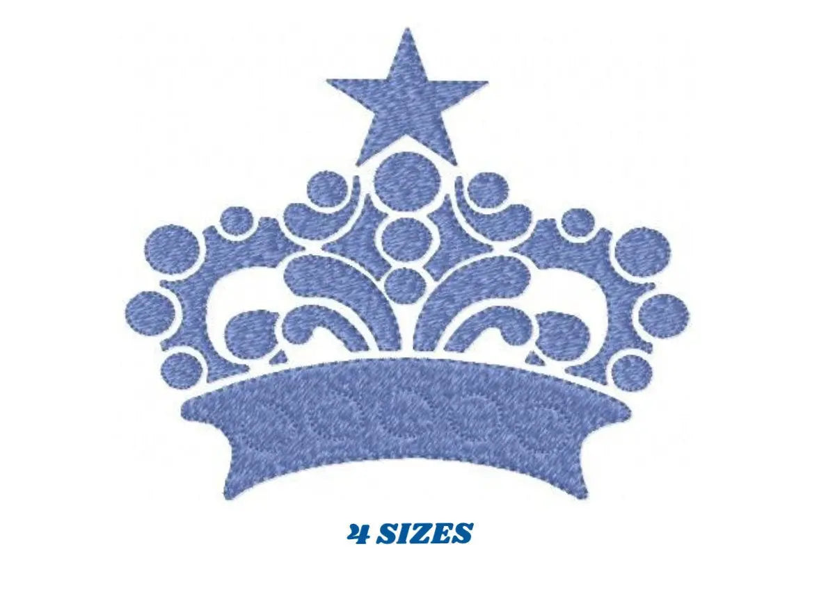 Crown embroidery designs - King crown embroidery design machine embroidery pattern - Prince Crown design - princess queen instant download Marcia Embroidery