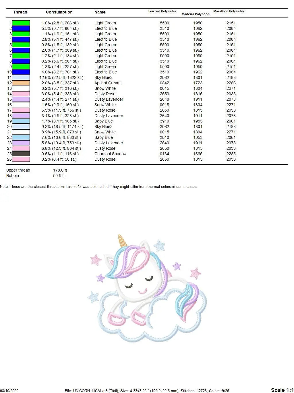 Unicorn embroidery designs - Baby Girl embroidery design machine embroidery pattern - Magical embroidery instant download - unicorn applique Marcia Embroidery