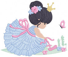 Carica l&#39;immagine nel visualizzatore di Gallery, Ballerina embroidery designs - Ballet embroidery design machine embroidery pattern - instant download - Baby girl embroidery digital file
