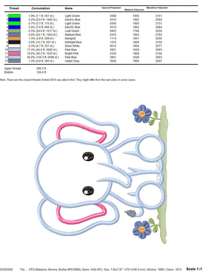 Elephant embroidery designs - Animal embroidery design machine embroidery pattern - Baby boy embroidery file - elephant applique design