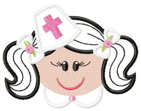 Nurse embroidery designs - Caretaker embroidery design machine embroidery pattern - Hospital embroidery file - instant download digital Marcia Embroidery