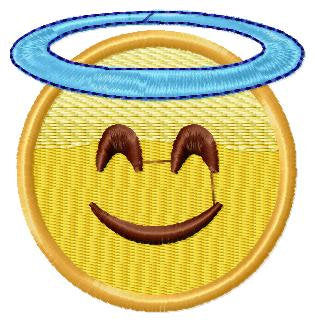 Emoji embroidery design set - Emoticons machine embroidery designs - Smiley embroidery file Emoji Smileys Emoji Faces - instant download